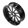 Custom Chrome 18 5.5" Rear Wheel Rim Black Billet 10 Spokes Fit For Harley Touring Glide 08-up