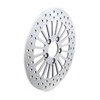 Custom Chrome 11.5" Rear Brake Rotor Fits For Harley Touring 2000-2007 Softail Dyna 2000-2017 XL 2000-2010