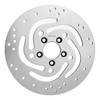 Custom Chrome 11.5"Rear Right Brake Rotor Fit For Harley Touring 2000-2007 Dyna & Softail 2000-2017