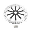 Custom Chrome 18" Front Brake Rotor Fit For Harley Touring 2008+ Softail 2015+ Dyna 2006-2017 XL 2014+