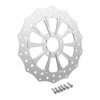 Custom Chrome 11.5"Rear Brake Rotor Fit For Harley Touring 2000-2007 Dyna & Softail 2000-2017 XL 2000-2010