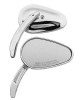TAPPERED BILLET MIRROR CHROME