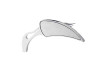 Custom Chrome Chrome Rearview Side Eclipse Mirrors Flame Stem Fit For Harley Touring Sportster