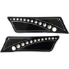 Accutronix #BLC9313-DN - Latch Cover - Drilled Black - FL '93-'13
