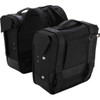 Burly Brand #B15-1002B - Throw-Over Saddlebag - Black