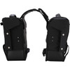 Burly Brand #B15-1002B - Throw-Over Saddlebag - Black