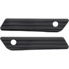 Arlen Ness #03-603 - Saddlebag Latch Covers - Black
