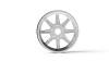 PULLEY  1.0 66T VELOCITY CHR