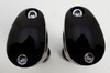 BLK. RISER KIT 2 PC TOP CLAMP
