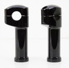 BLK. RISER KIT 2 PC TOP CLAMP