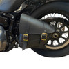Willie & MAX Luggage #59776-08 - Softail Swing Arm Bag - Black - Triangulated
