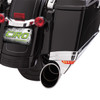 Ciro #40110 - Saddlebag Extensions - Chrome - FLT/FLH '14-'24