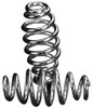 Jammer Chrome 5" Barrel Solo Seat Springs For Harley Bobber Chopper Sportster Customs