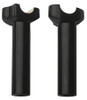 Custom Chrome HardDrive Forged 6.5 - Straight Handlebar Risers 3-1/2" Rise Fit For Harley Black