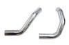 Santee Chrome Heat Shields Heatshields Fit For Harley Sportster 86-03 models