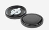 BLK GAS CAP SET FOR FATBOB TANKS 65-72