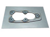 Custom Chrome Weld-In Plate Fuel Pump Fit For Harley Models