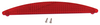 TAILLIGHT LENS ONLY FOR V-FACTOR AXLE MOUNT HORIZONTAL TAILLIGHT/LICENSE MOUNT FOR SOFTAIL