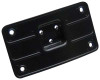 CURVED LAY-DOWN LICENSE BLK
