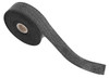 Custom Chrome 1"x15' Fibreglass Black Exhaust Manifold Header Pipe Heat Wrap Thermal Tape Roll