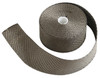 Custom Chrome 2" x 50' Fibreglass Titanium Exhaust Manifold Header Pipe Heat Wrap Thermal Tape