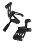 Custom Chrome 5/8" Forward Controls Kits Black For Harley Softail 1986-1999 FL/FX /FXWG 1958-1986