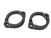 LATE STYLE EXHAUST FLANGE SET