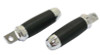 Custom Chrome Panorama Custom Foot Peg Set Chrome Bronze Matte Black Gloss Black Rubber Fit For Harley Male Mount Style
