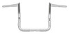 Santee 14" Rise Handlebar 1.25"Ape Hanger Bar Fit For Harley Touring FLHT 1982-up Gloss Black Chrome