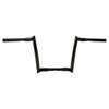 Santee 1.25" Ape Hangers 17" Rise Handlebar Fits For Harley Softail Sportster XL Chrome Gloss Black
