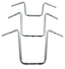 Santee 11"Rise Ape Hanger Bar 1.25"Handlebar Matte Black Chrome Fits For Harley Sportster 1982-2013