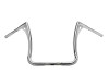 Custom Chrome 1.25" Fat Handlebar 15" Rise Hanger Bar Gloss Black Chrome Fit For Harley Touring FLHF/FLHT 82-13