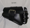 2004 UP SPORSTER BLACK LEATHER SADDLE BAG WITH WIDE STRAP AN