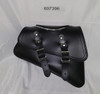 BLACK ZIPPER BAG PLAIN SPORTSTER 04-UP