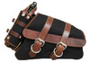 BLK.CANVAS RT.SADDLEBAG W/BOTTLE XL04-UP
