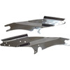 Rivco Products #IC010 - Trunk Relocation Brackets - Chrome - Indian Roadmaster