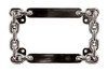 CHAIN LICENSE PLATE FRAME