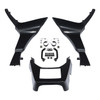 PRIMER BLACK FAIRING SPOILERS COVER FOR ROAD GLIDE 17-UP.