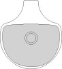 M/F ORGANIC PAD FRONT ALL HARLEY MODELS 84-99