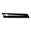 Custom Chrome Saddlebags Hinge Latch Covers Gloss Black Chrome Fit For Harley Touring Road King Glide 14-up