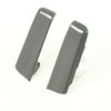 HR3 Gunship Gray Saddlebag Filler Strips For Harley Touring Models 14-24
