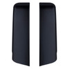 HR3 Gold / Black Geometric Shape Fade Saddlebag Filler Strips For Harley Touring Models 14-24