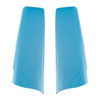 HR3 Sky Blue / Sand Gold Saddlebag Filler Strips For Harley Touring Models 14-24