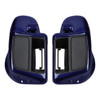 HR3 Zephyr Blue / Black Sunglo Vented Lower Fairing Kit For Harley Touring models 2014-2024