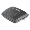 HR3 Industrial Gray 5.5" Razor Style Touring Trunk Luggage For 14-24 Harley Touring