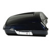 HR3 Midnight Blue 5.5" Razor Style Touring Trunk Luggage For 14-24 Harley Touring