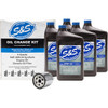 S&S Cycle #218944 - Oil Change Kit - Chrome Filter - M8 - 5 US quarts