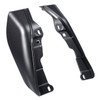 GOLD/BLACK GEOMETRIC SHAPE FADE MID-FRAME DEFLECTORS 09U TR