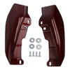 MYSTERIOUS RED SUNGLO MID-FRAME AIR DEFLECTORS TOURING 09-UP