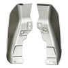 HR3 Silver Fortune / Black Tempest Mid Frame Air Heat Deflectors For Harley Touring and Trike Models 09-24
